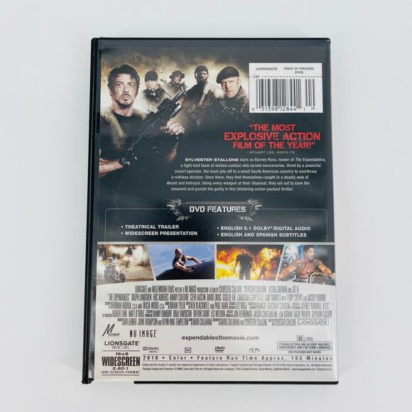 The Expendables Movie DVD - Good Used Condition - Picture 8 of 12